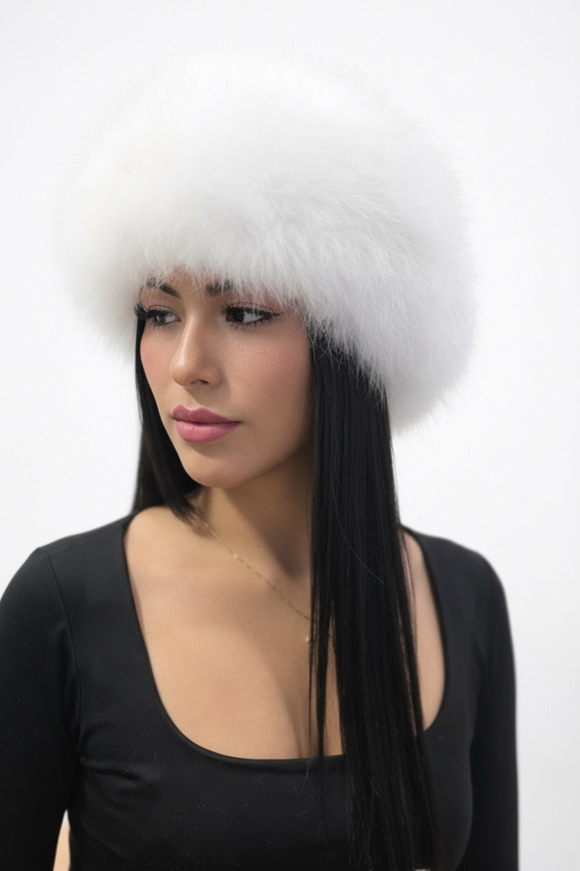 Luxury Baby Alpaca Fur Headband & Neck Warmer | One Size