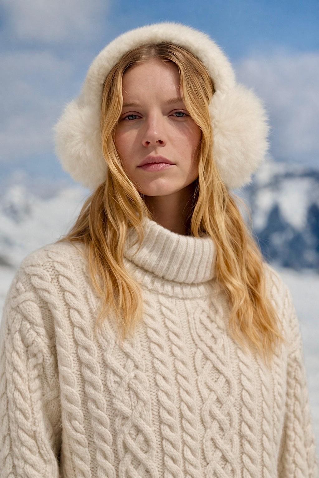 Alpaca Fur Earmuffs – Ultra Soft Peruvian Alpaca Winter Ear Warmers