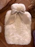 Alpaca Fur Hot Water Bottle Cover – Soft Peruvian Alpaca Wool Winter Warmer