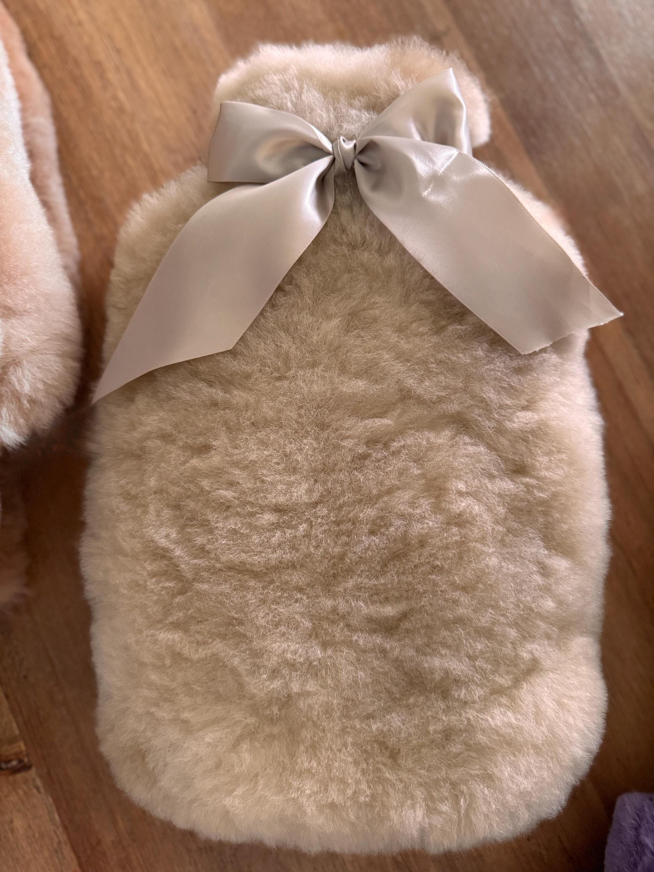 Alpaca Fur Hot Water Bottle Cover