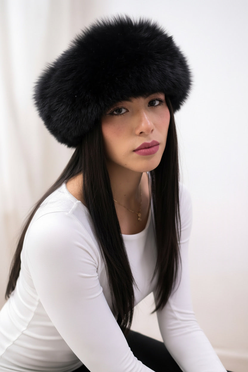 Luxury Baby Alpaca Fur Headband & Neck Warmer | One Size