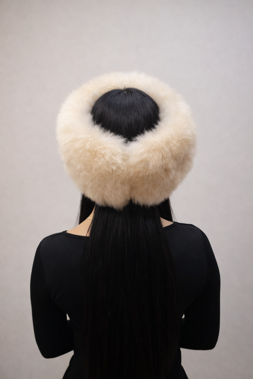 Luxury Baby Alpaca Fur Headband & Neck Warmer – Soft Peruvian Winter Accessory | One size