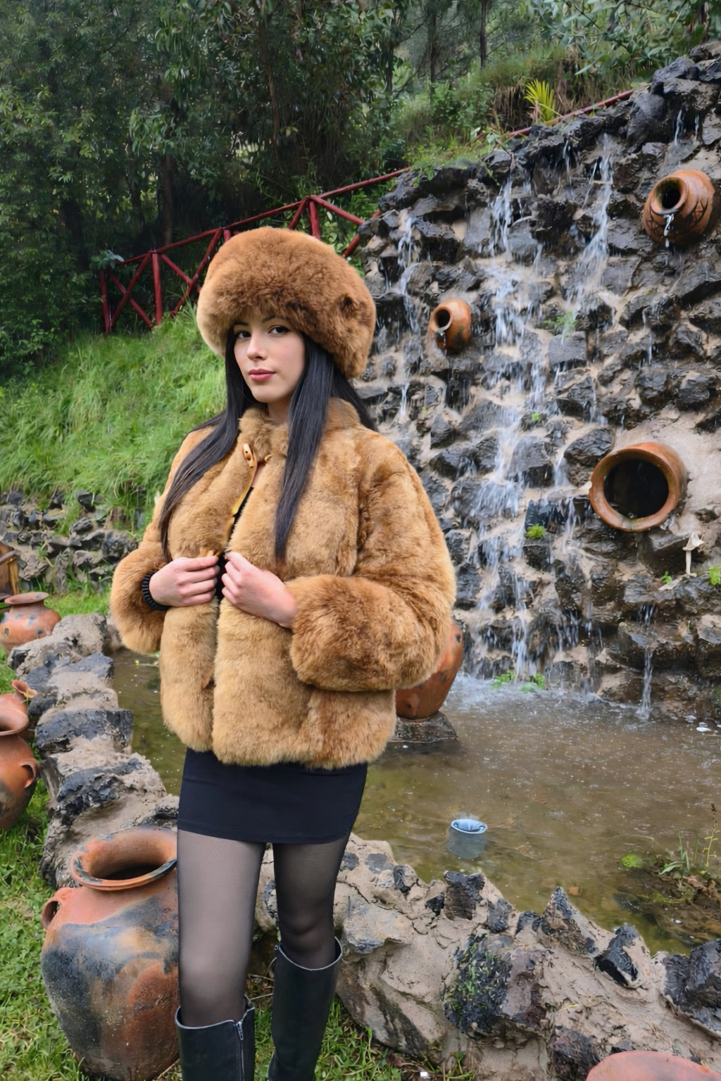 Luxury Baby Alpaca Fur Hat – Handcrafted Peruvian Winter Hat