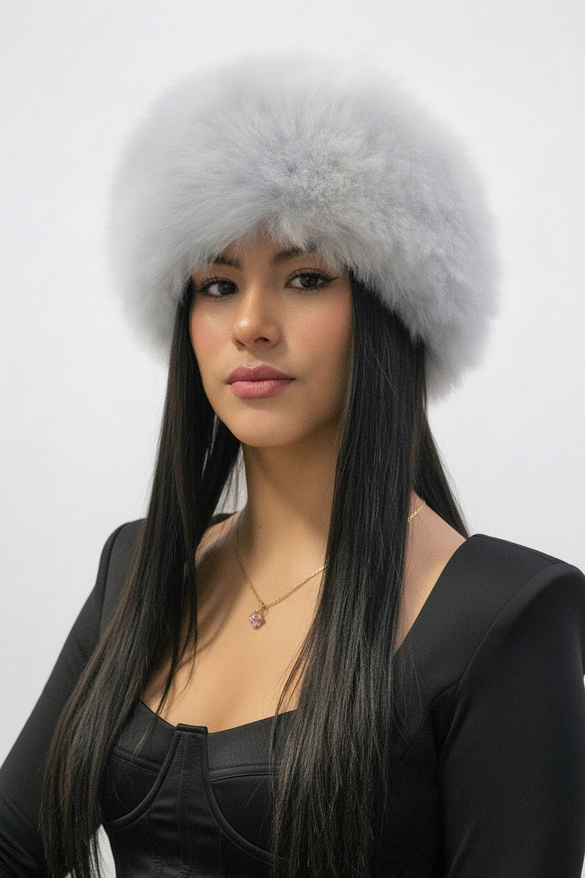 Luxury Baby Alpaca Fur Headband & Neck Warmer | One Size