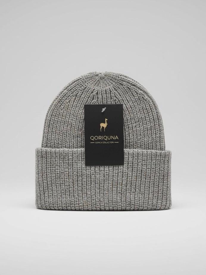 Baby Alpaca Knit Beanie