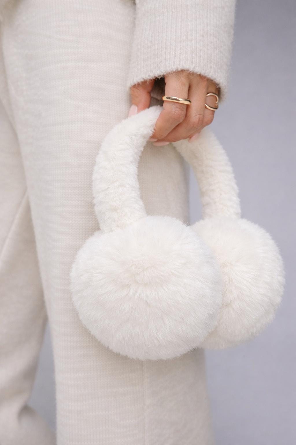 Alpaca Fur Earmuffs – Ultra Soft Peruvian Alpaca Winter Ear Warmers