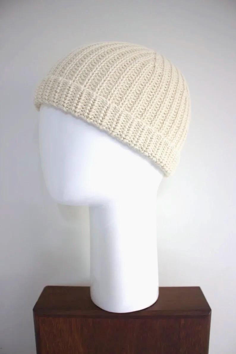Baby Alpaca Short Beanie