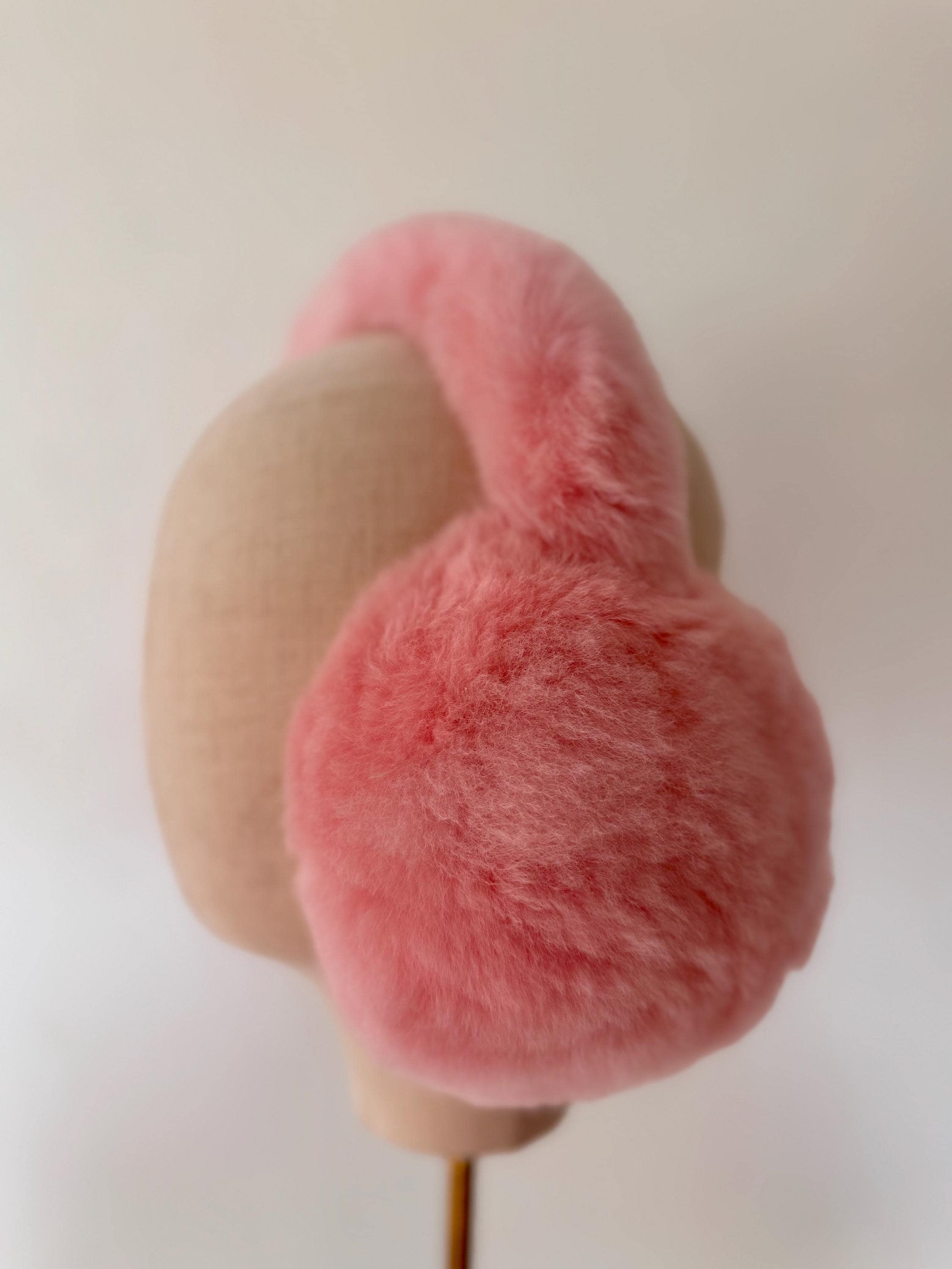 Baby Alpaca Fur Fluffy Earmuffs